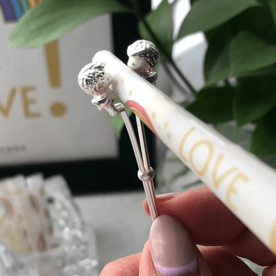 Love Is Love Smoke Holder Boys Kiss - Image 3