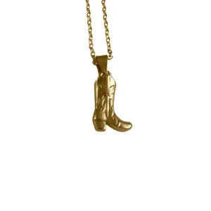 Blazing Boot Necklace