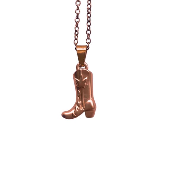 Blazing Boot Necklace - Image 3