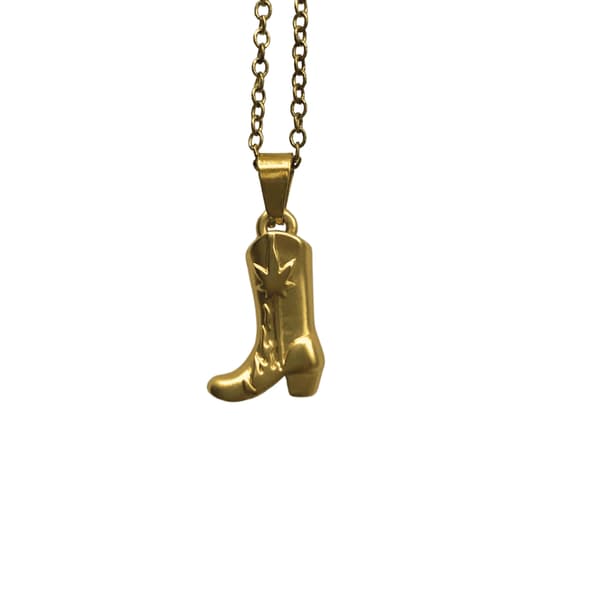 Blazing Boot Necklace - Image 2